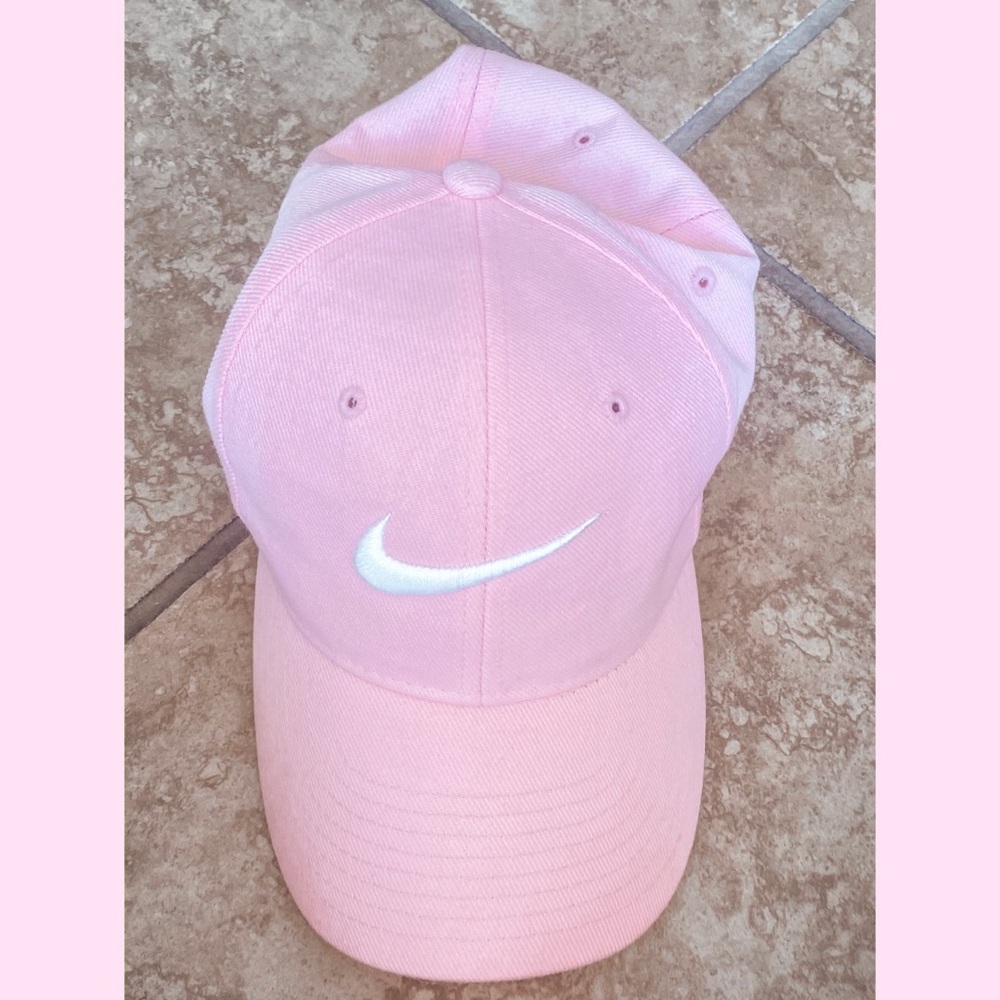 nike baby pink hat